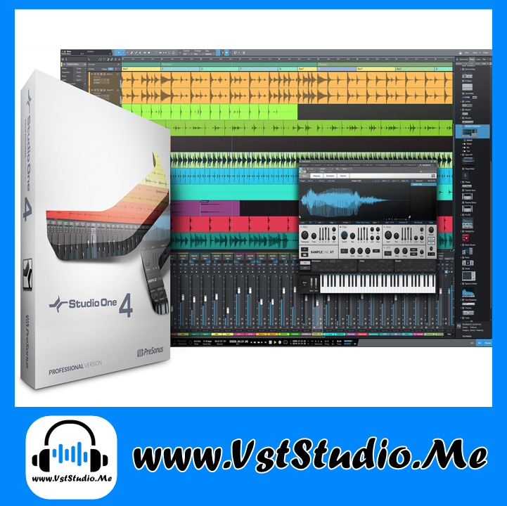 PreSonus Studio One 4 | Professional | For Windows & Mac | FAST DELIVERY | Buy Now |